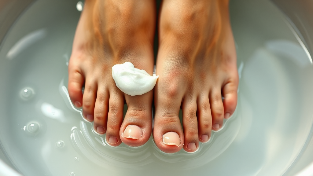 발바닥 지압, 효과적인 활용법과 주의사항 (realistic 스타일)