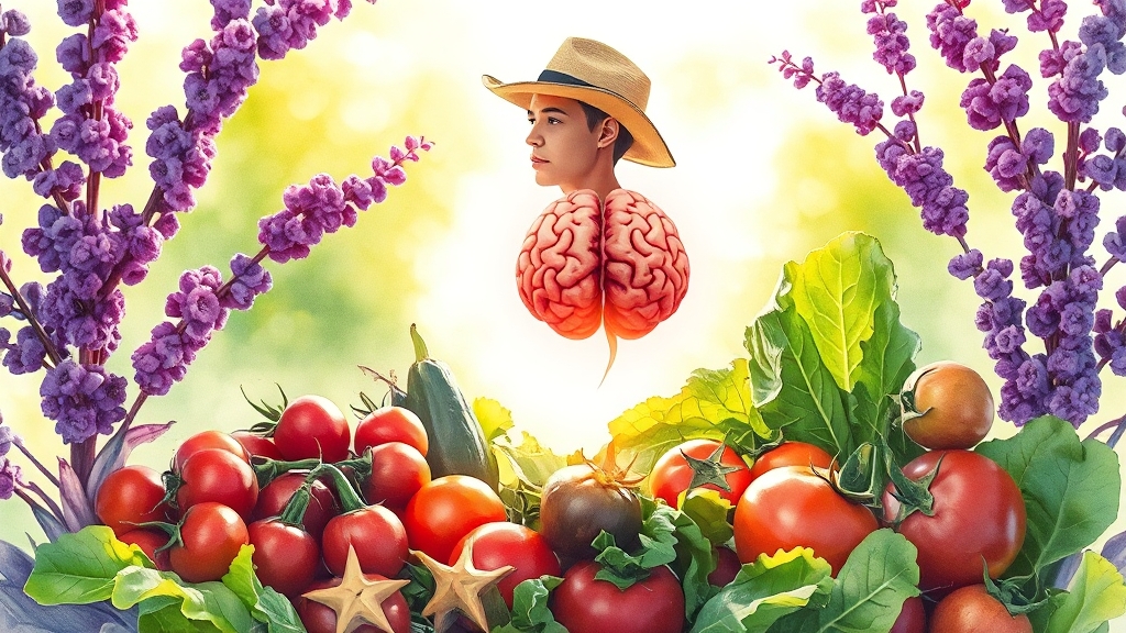 가지, 왜 몸에 좋을까? (realistic 스타일)