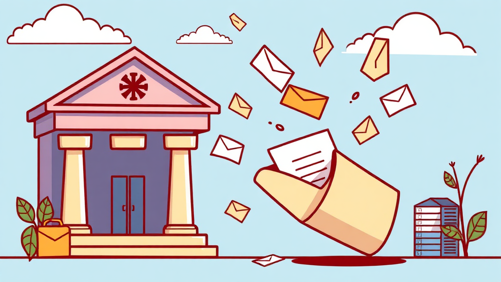 금융 정보 업데이트 (cartoon 스타일)