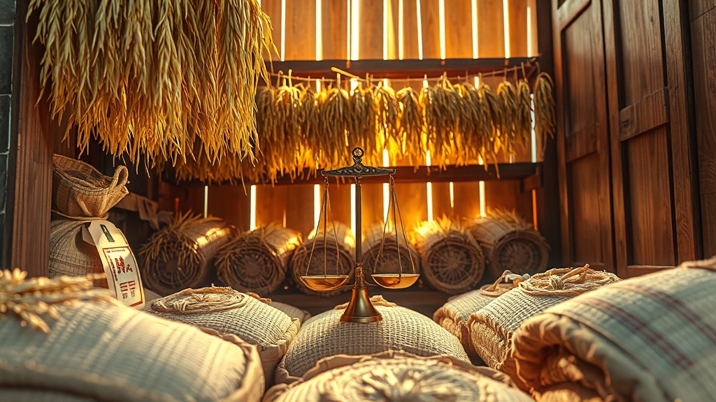 양곡관리법, 무엇을 관리하나? (realistic 스타일)