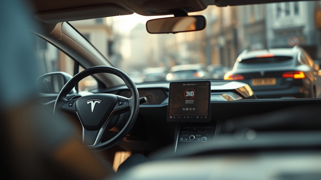 시범 운행 중 문제점은? (realistic 스타일)