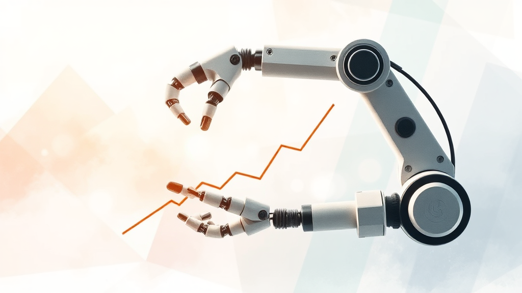 휴림로봇 실적 전망 및 흑자 전환 (watercolor 스타일)