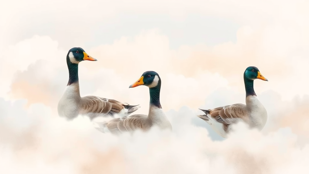 충전재 혼용률 중요성 및 차이 (watercolor 스타일)