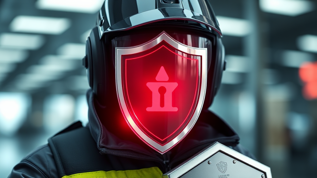 개인통관번호 유출 위험과 예방 (realistic 스타일)