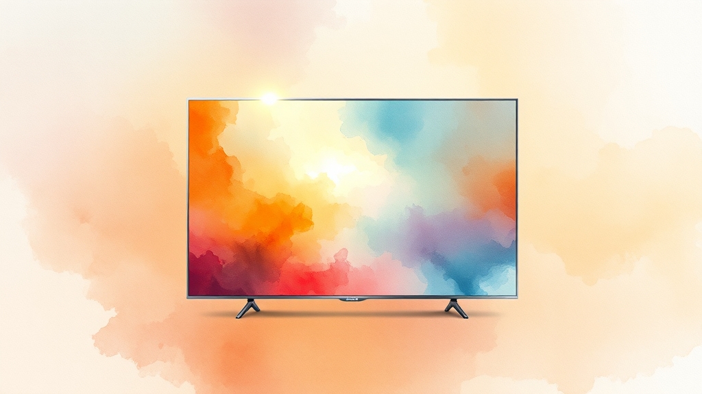 삼성 OLED 기술의 미래 (watercolor 스타일)