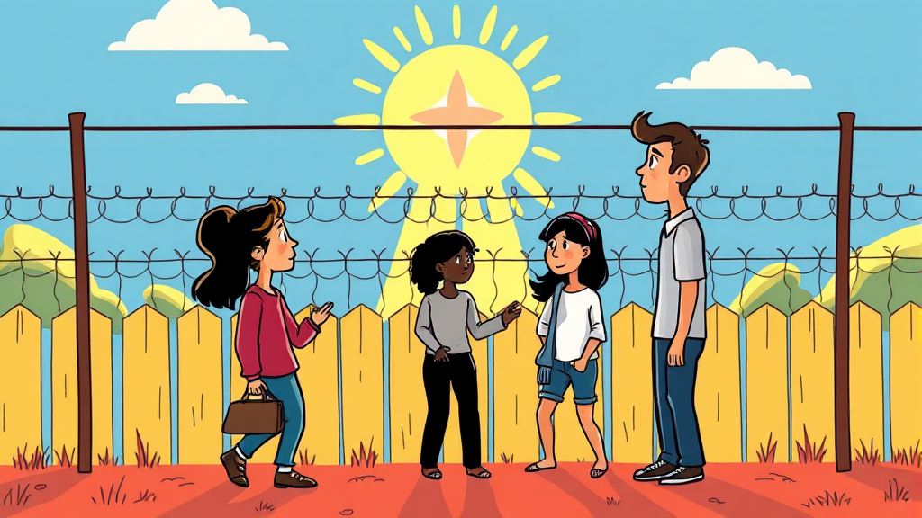 임시조치란 무엇일까요? (cartoon 스타일)