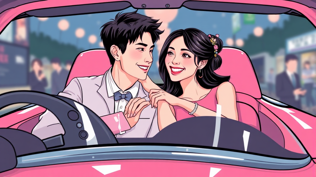 변요한, 티파니 영, 열애 인정? (illustration 스타일)