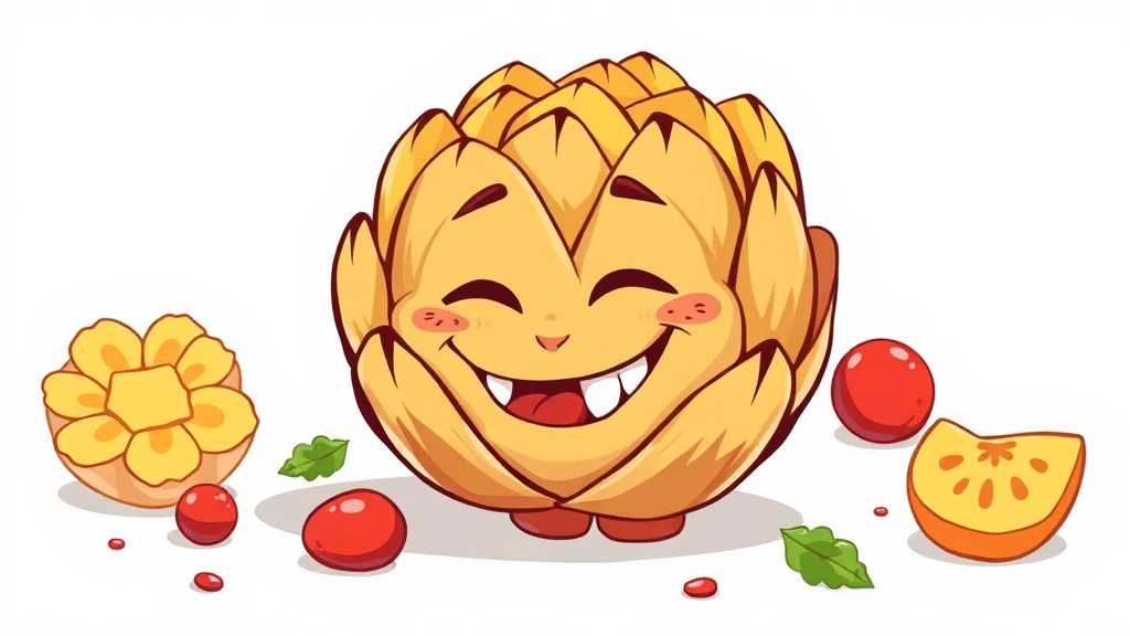 돼지감자, 무엇일까요? (illustration 스타일)