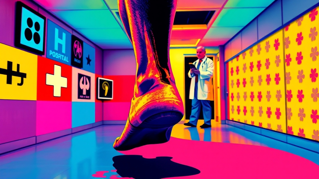 병원 선택 가이드 (popart 스타일)