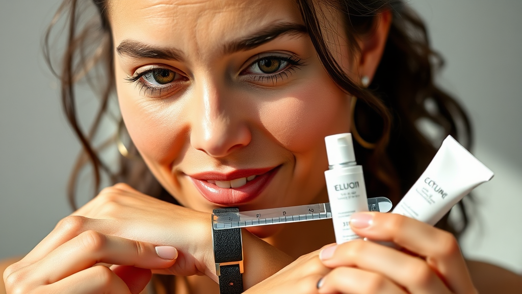 여성 테스터기 사용법 및 주의사항 (realistic 스타일)