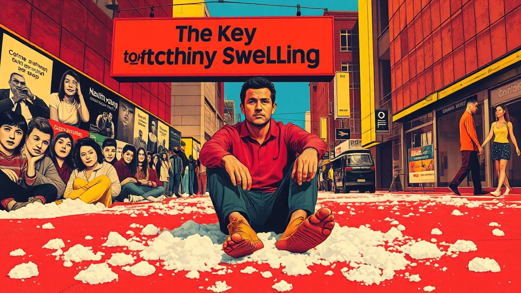 짠 음식과 수면 부족, 부종의 주범! (popart 스타일)