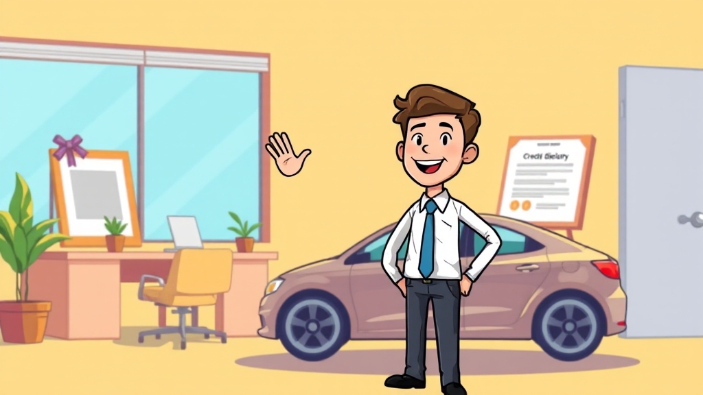 추가 정보 (자동차 할부, 기록 삭제) (cartoon 스타일)