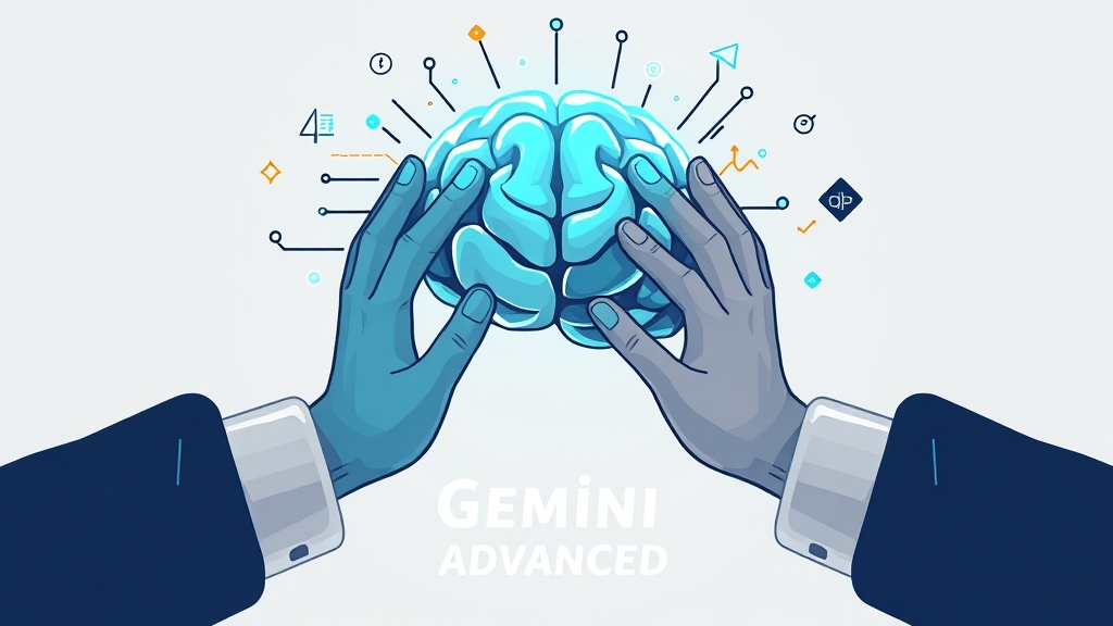 Gemini Advanced (유료) 기능 소개 (illustration 스타일)