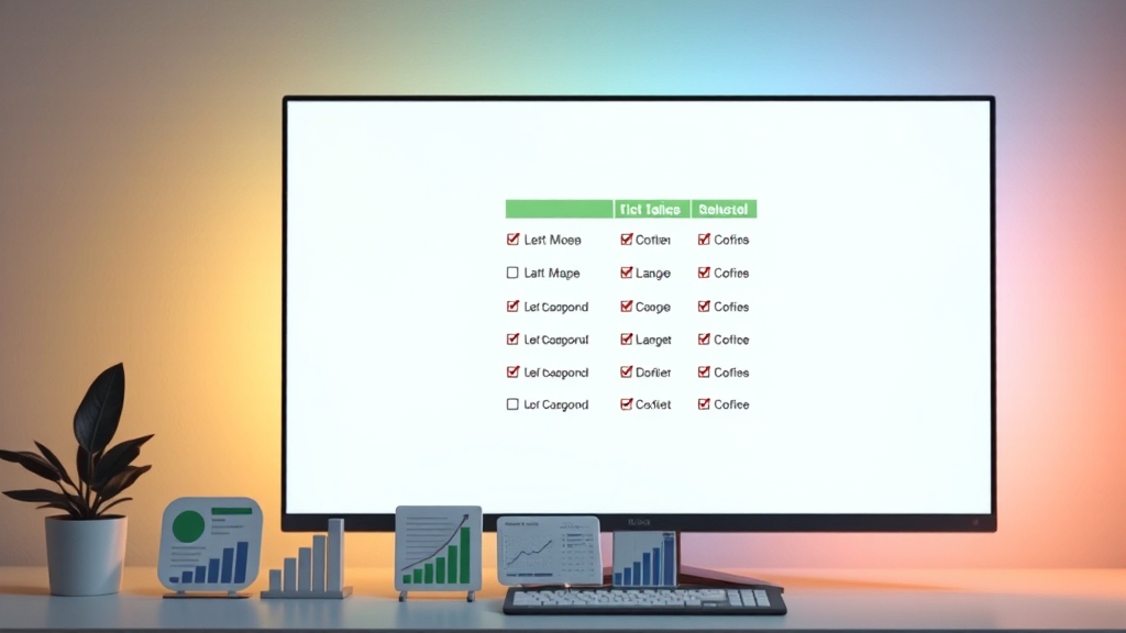 VBA 활용: 드롭다운 기능 확장 (realistic 스타일)