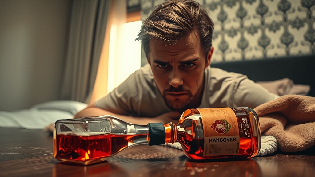 피해야 할 숙취 해소법 (realistic 스타일)