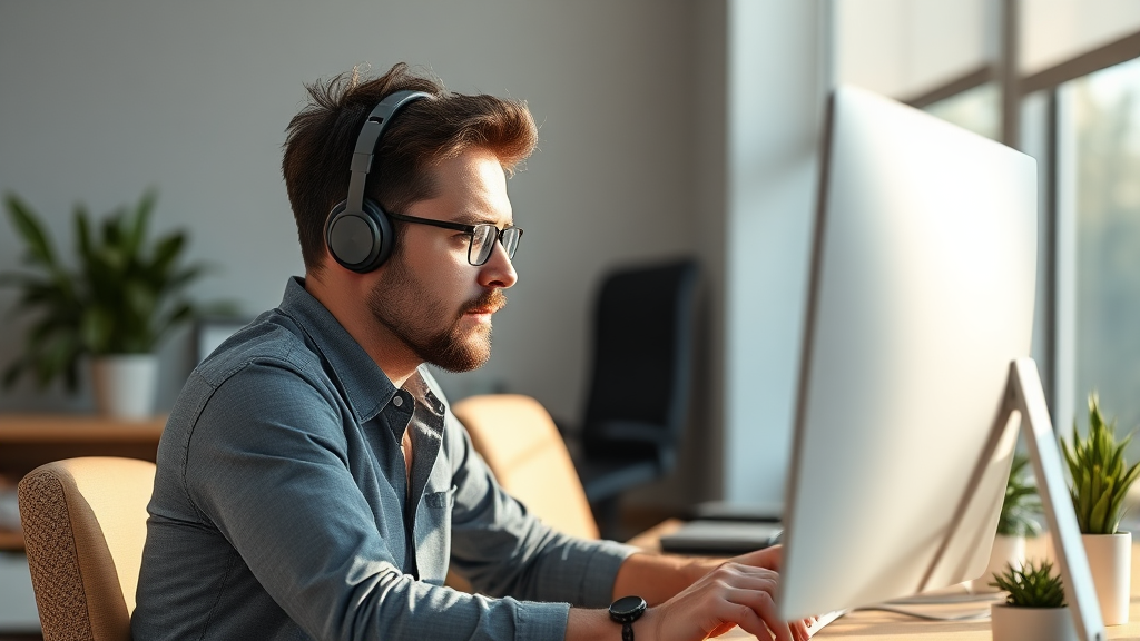 AI 부업 현실적 어려움 (realistic 스타일)