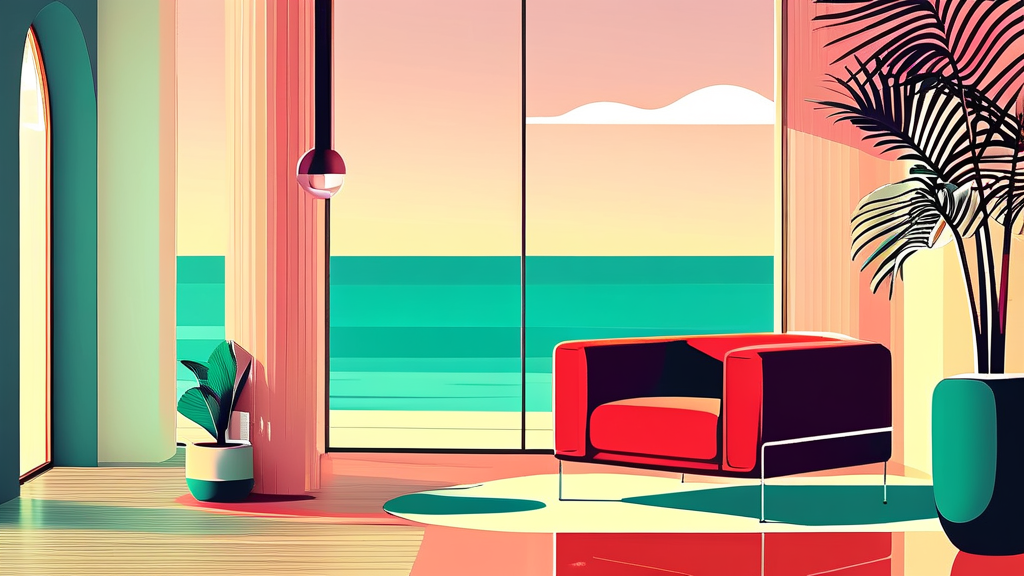 실내 공기 관리와 수분 섭취의 중요성 (illustration 스타일)