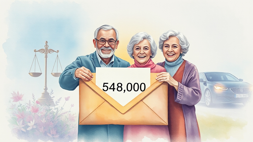 2025년, 얼마나 받을 수 있나? (watercolor 스타일)