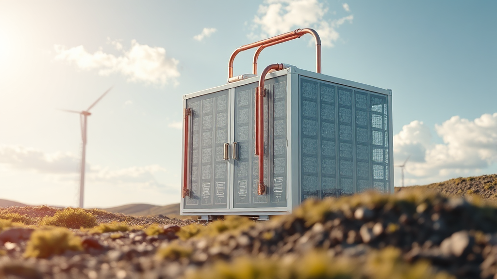 2차전지 및 ESS 시장 현황과 전망 (realistic 스타일)