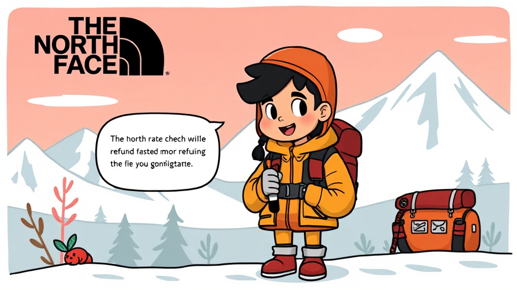 노스페이스, 어떻게 대응? (cartoon 스타일)