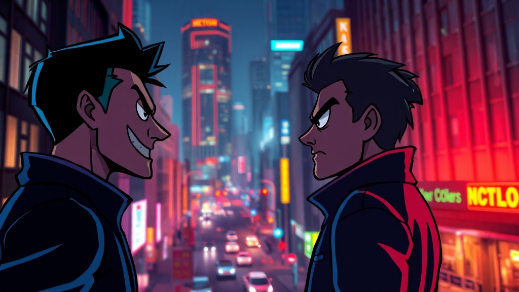 시청자 반응 및 리뷰 분석 (cartoon 스타일)