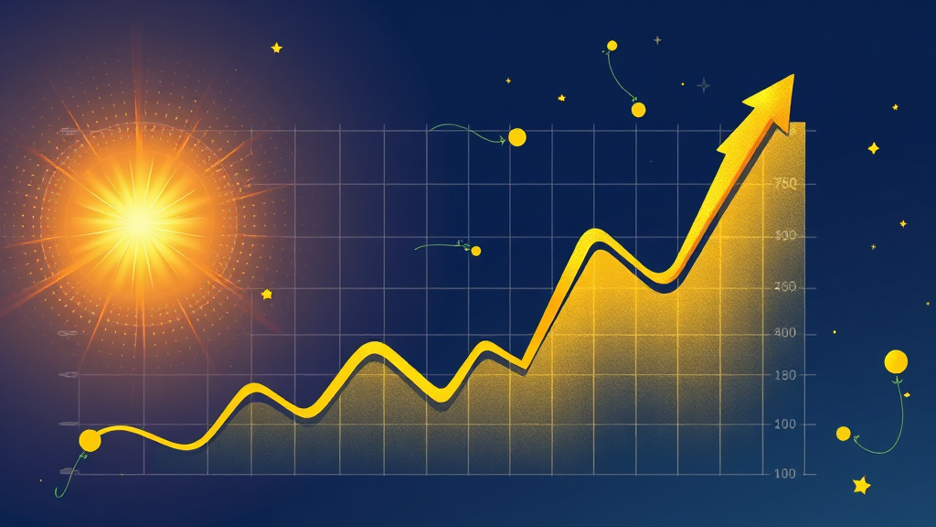 QQQI ETF 주가 및 투자 지표 (illustration 스타일)