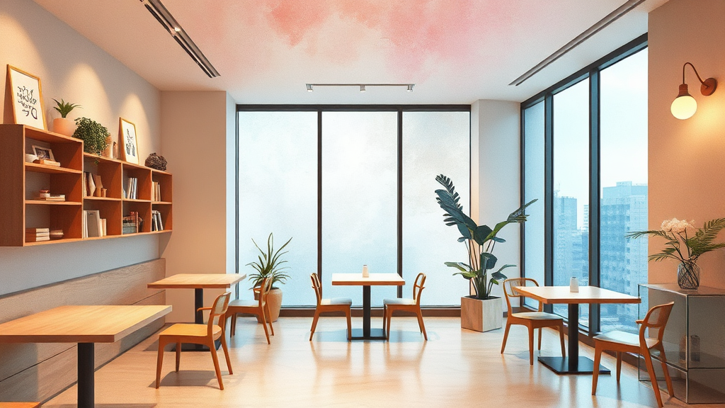 나에게 딱 맞는 용인 스터디카페 찾기 (watercolor 스타일)