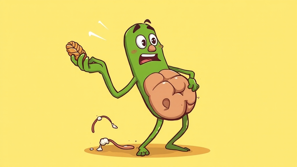 파로 효소, 섭취 시 주의사항은? (cartoon 스타일)