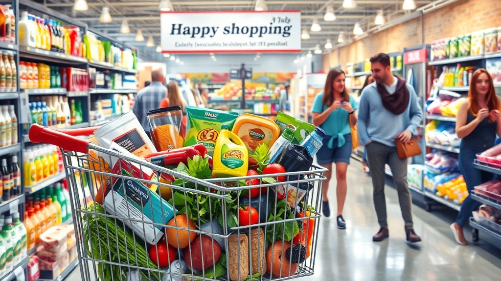 7월 추천 상품 & 쇼핑 팁 (realistic 스타일)