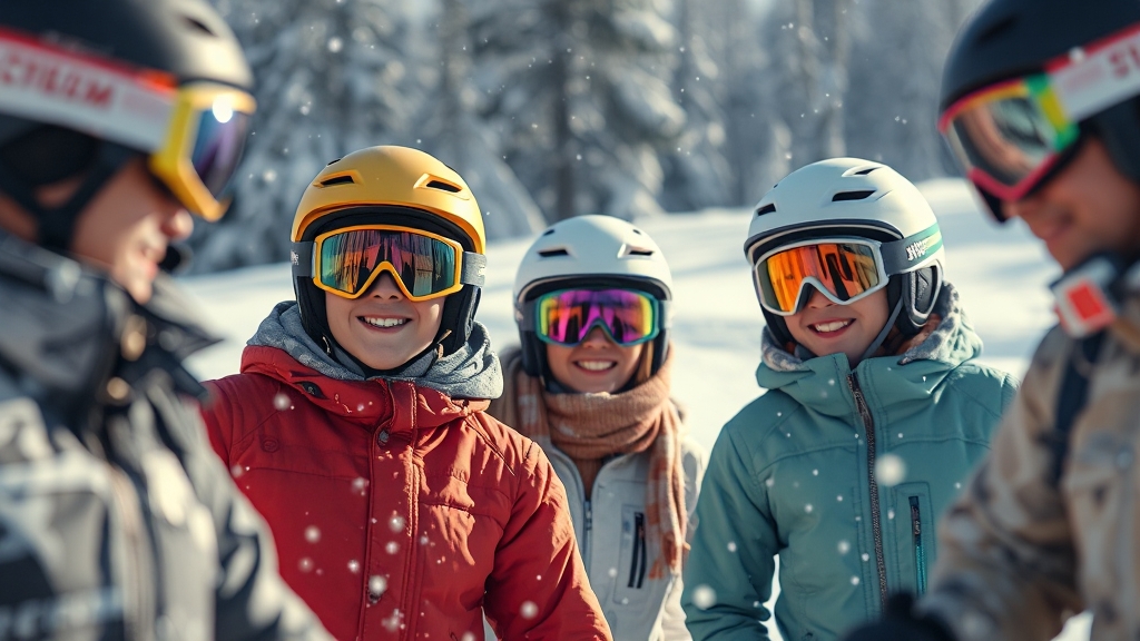 장비 렌탈 및 스키 강습 (realistic 스타일)