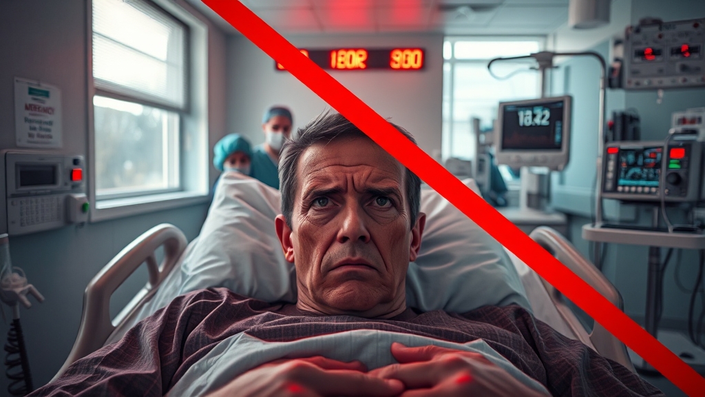 병원 방문, 언제 해야 할까요? (realistic 스타일)