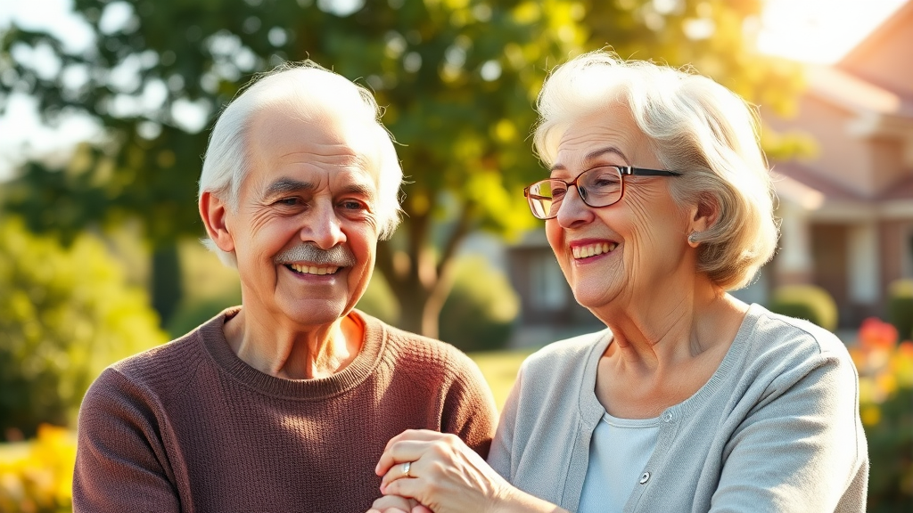 고령자 복지주택 입주 기준 변경 (realistic 스타일)