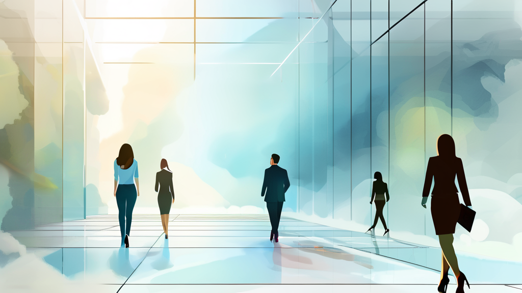 구직촉진수당, 무엇이든 알려드려요 (watercolor 스타일)