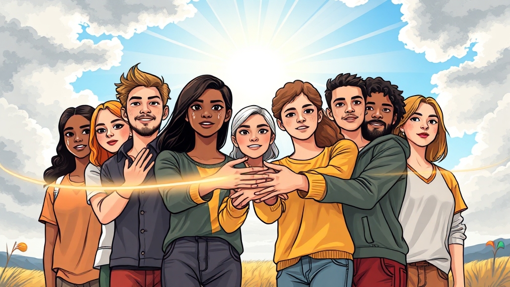 청년대출과 빚 탕감 제도 (illustration 스타일)