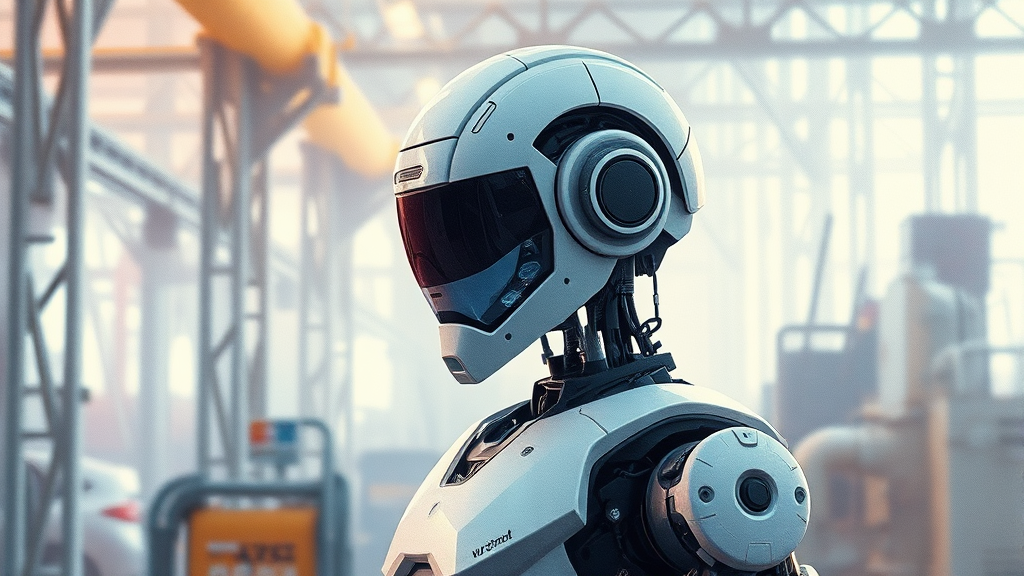 피지컬 AI, 우리 생활 속 예시 (watercolor 스타일)