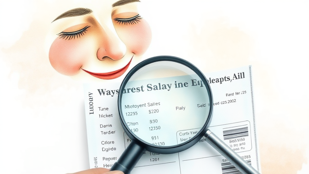 실수령액 기준 변화 분석 (watercolor 스타일)