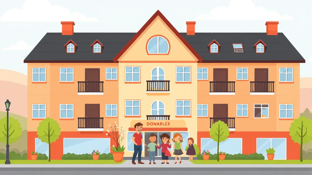 지역 우선 공급 및 특별 공급 (cartoon 스타일)