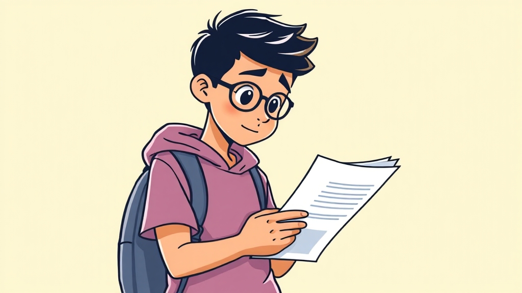 신청 조건, 꼼꼼히 알아봐요! (cartoon 스타일)