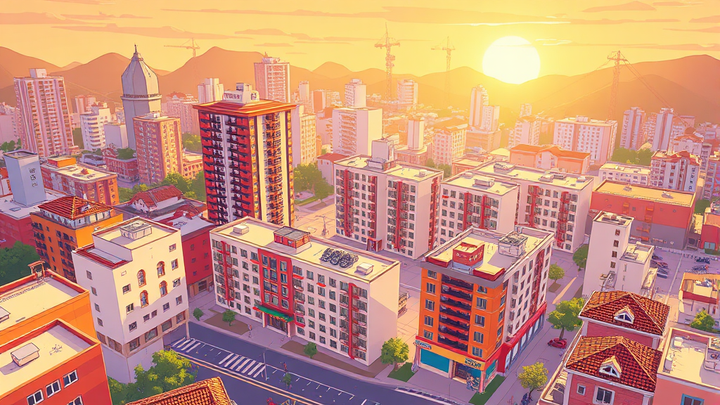 아현1구역 재개발 개요 (cartoon 스타일)