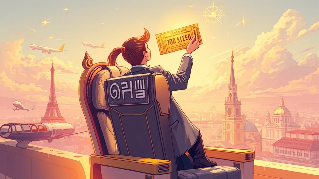 마일리지 활용 극대화 (illustration 스타일)