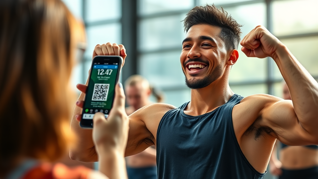 꾸준한 운동으로 튼튼머니 쌓는 방법 (realistic 스타일)