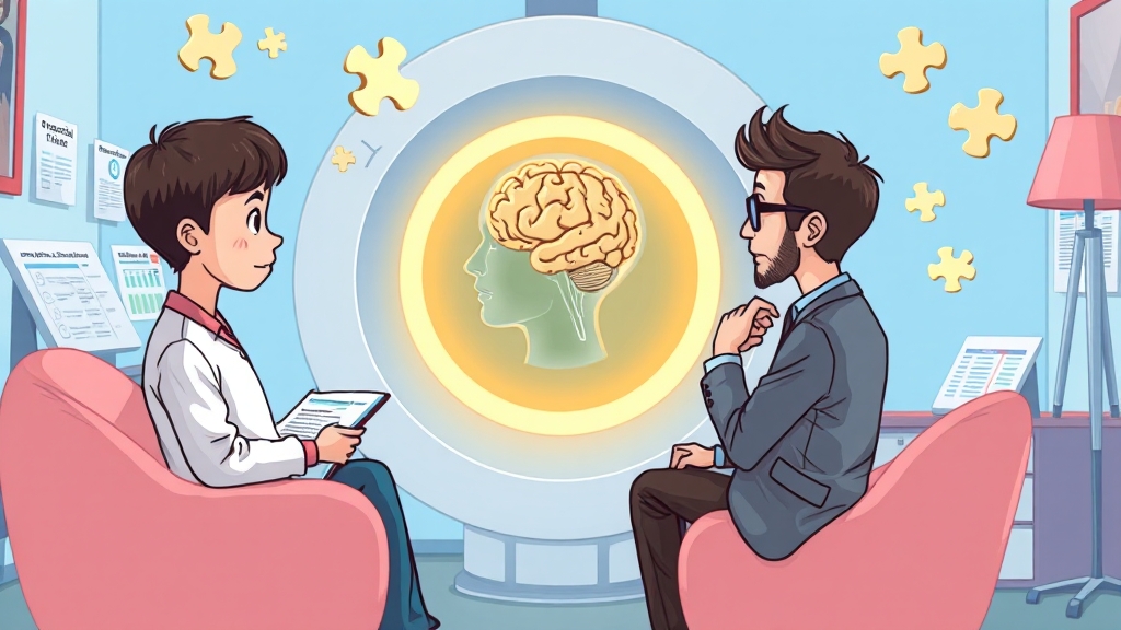 진단 과정 및 기준 (cartoon 스타일)