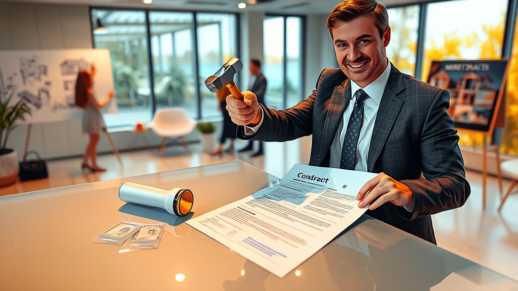 전세사기 예방 방법 (realistic 스타일)