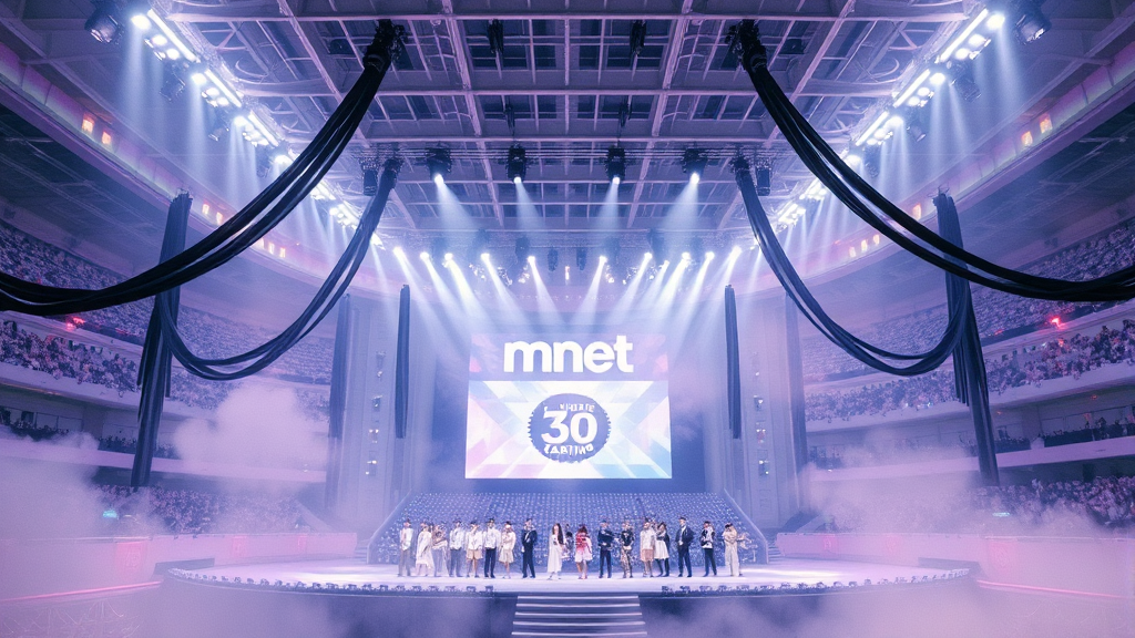 2025 MAMA 어워즈 개요 (watercolor 스타일)