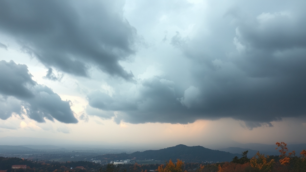 향후 태풍 발생 가능성 및 전망 (watercolor 스타일)