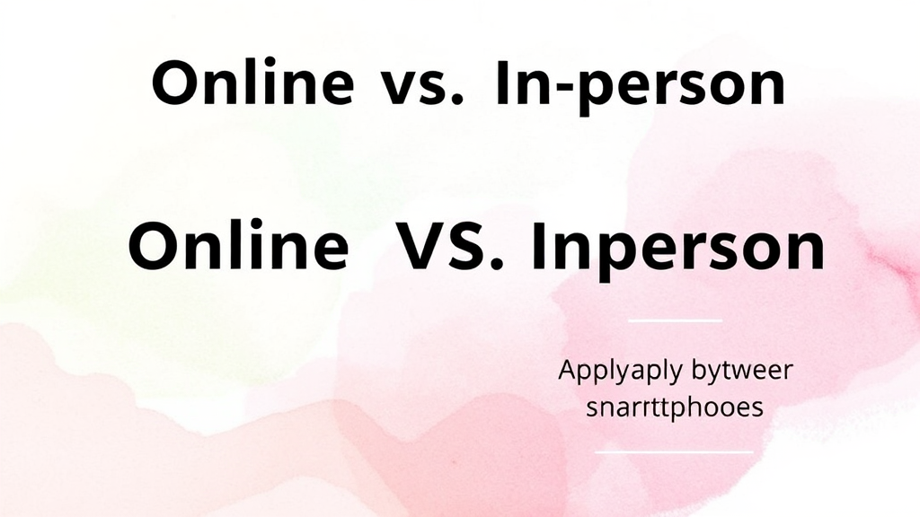 공익직불금 신청, 온라인 vs 방문 어떤 방법이 유리할까? (watercolor 스타일)