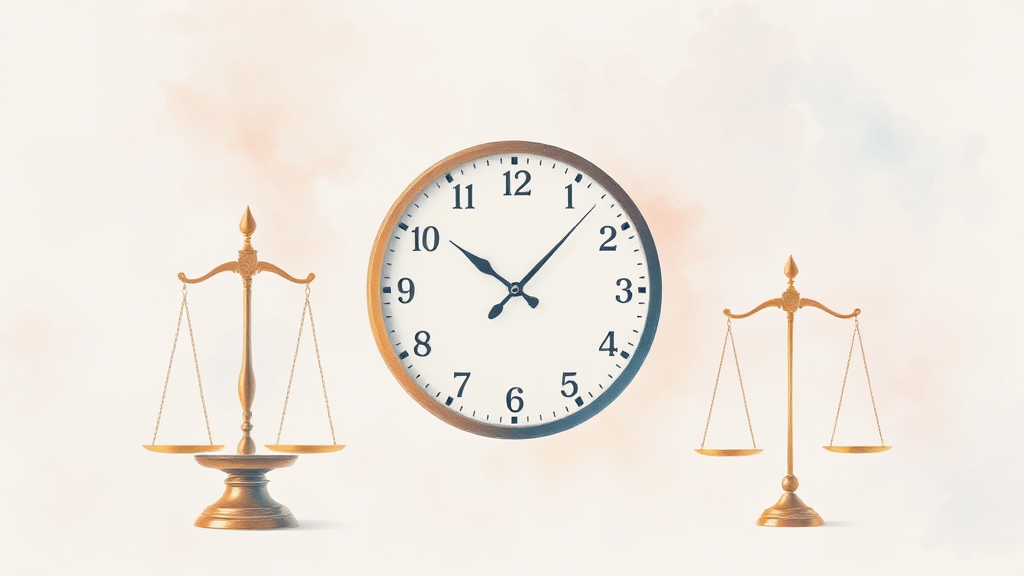 수습 기간 급여 및 기준 (watercolor 스타일)