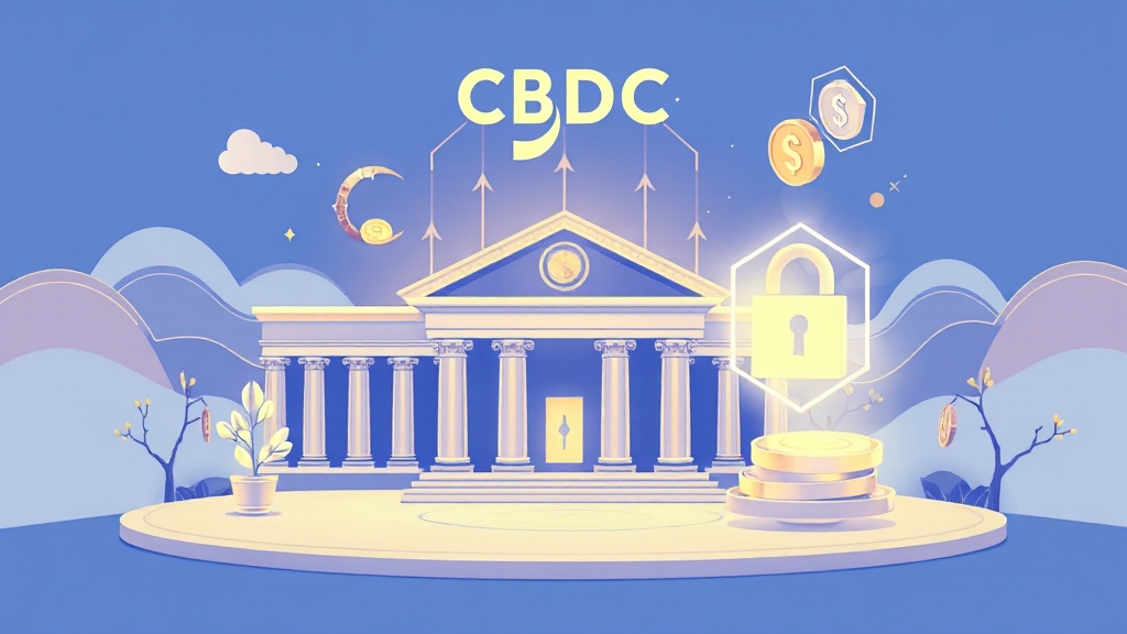 CBDC 관련 주요 질문과 답변 (FAQ) (illustration 스타일)