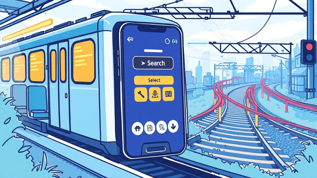 KTX, SRT 예매 방법 (cartoon 스타일)