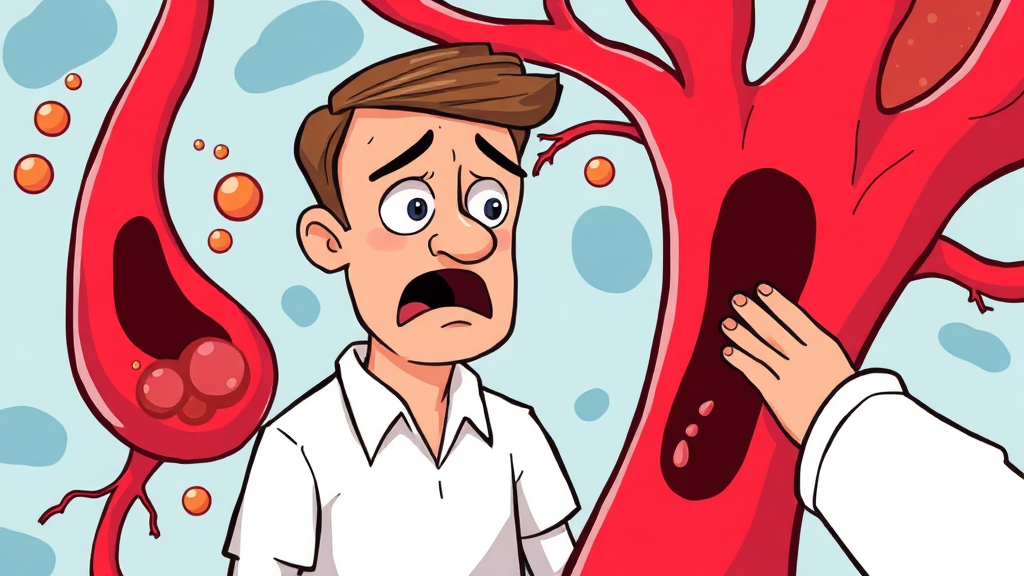 고지혈증, 무엇일까요? (cartoon 스타일)